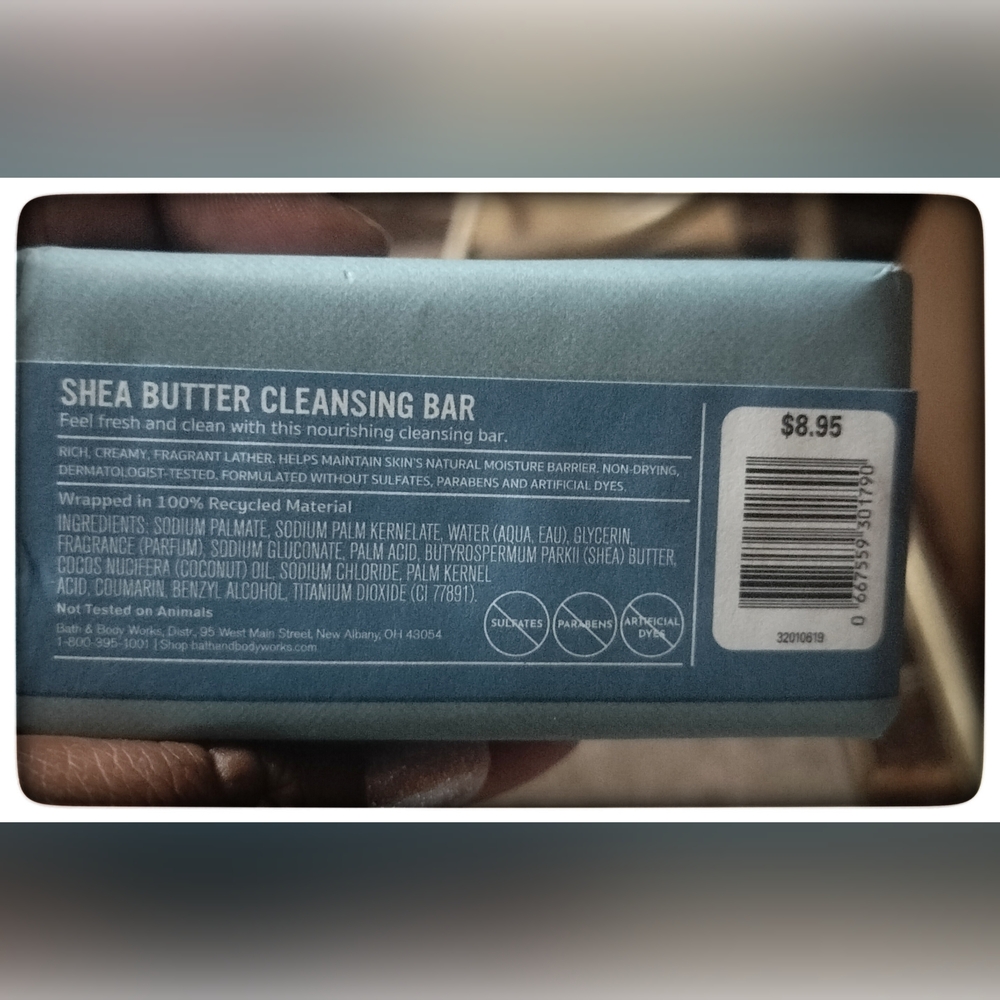 Bath & Body Works True Blue Spa Shower Creams & Vanilla Coconut Bar Soap Set NEW - Picture 5 of 5